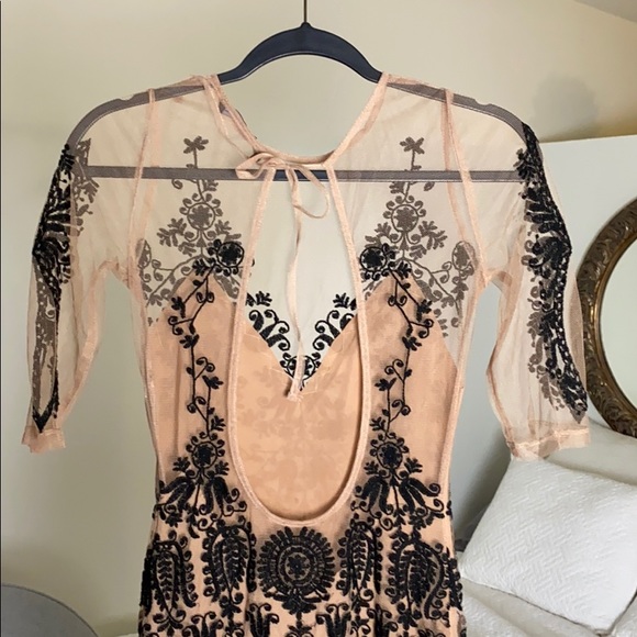 For Love & Lemons Sheer Embroidered Dress - Picture 5 of 7